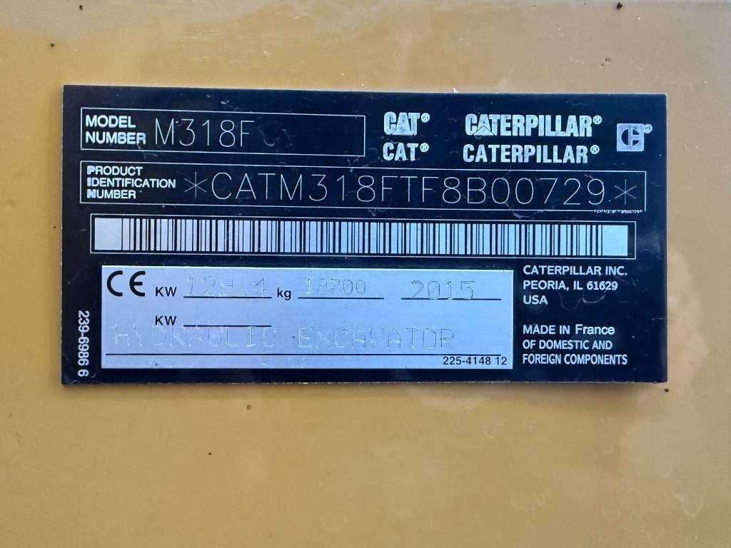 Caterpillar M318F Photo 8