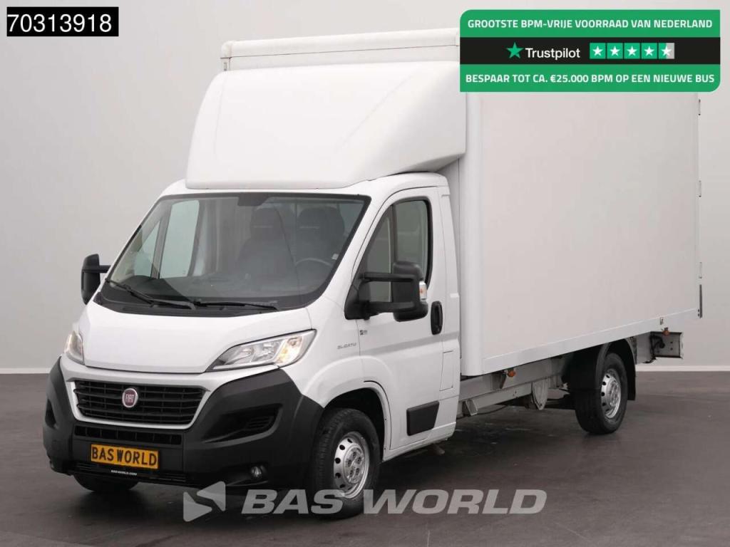 Fiat Ducato Bakwagen Achterdeuren 150PK Navi Airco Cruise Euro6 Meubelbak Koffer Airco Cruise control Photo 1
