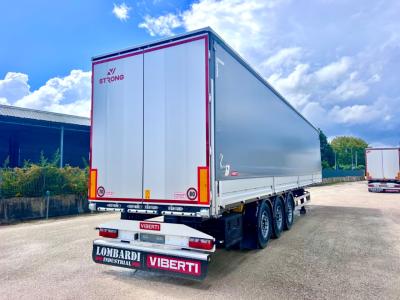 Viberti Curtainsider / tarpaulin semi-trailer sold by Lombardi Industrial Srl