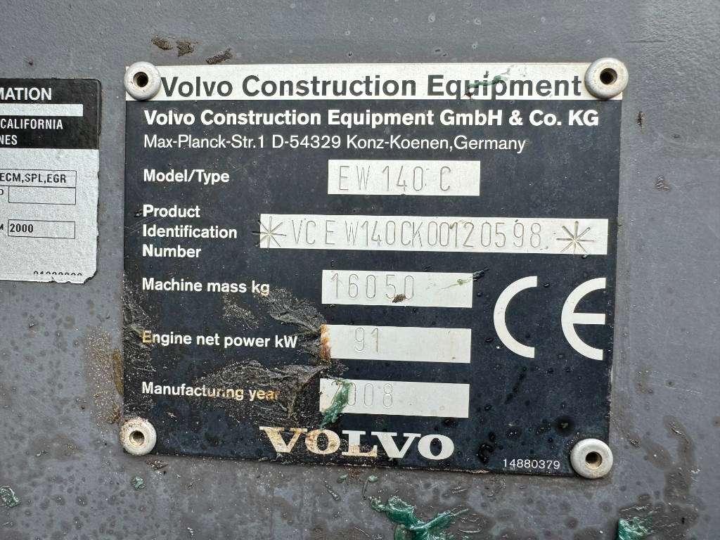 Volvo EW140C - DUTCH MACHINE Photo 21