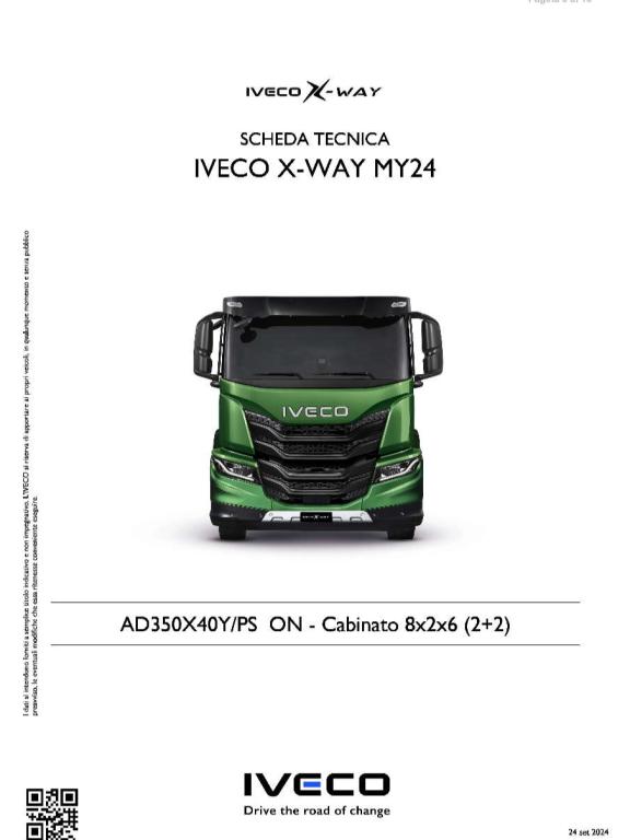 Iveco STRALIS AD350X40 YPS ON 8X32 Photo 15