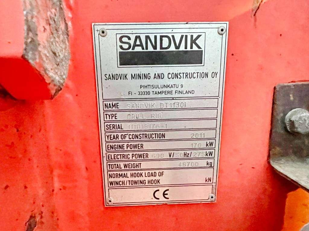 Sandvik DT1130i Drill Rig - Excellent Working Condition Photo 21