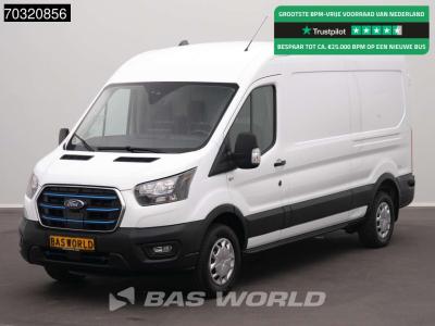 Ford Transit 185pk L3H2 L3 Elektrisch 68kWh 317km WLTP Navi Airco Cruise Parkeersensoren v+a SYNC4-Displ sold by BAS World B.V.