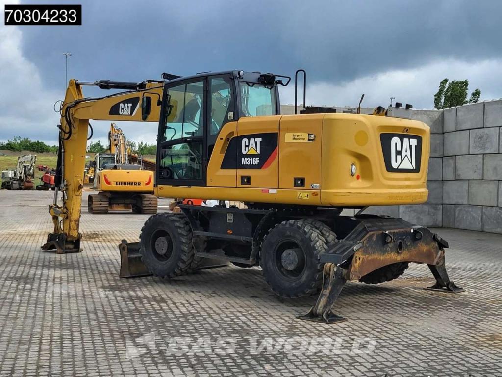 Caterpillar M316 F M316F Outrigger + Blade Photo 5
