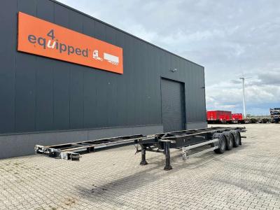 Lag 40FT/45FT HC, BPW+drum, empty weight: 4.120kg, NL-chassis, APK: 11/2024 sold by Equipped4U B.V.