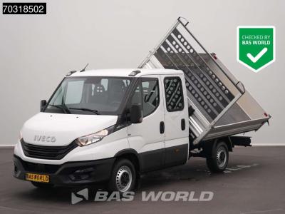 Iveco Daily 35S16 Automaat Driezijdige Kipper Dubbel Cabine 3,5t Trekhaak 160PK Airco Camera Euro6 Tipper sold by BAS World B.V.