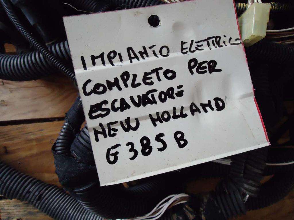 Complete electrical system for New Holland E385B Photo 2