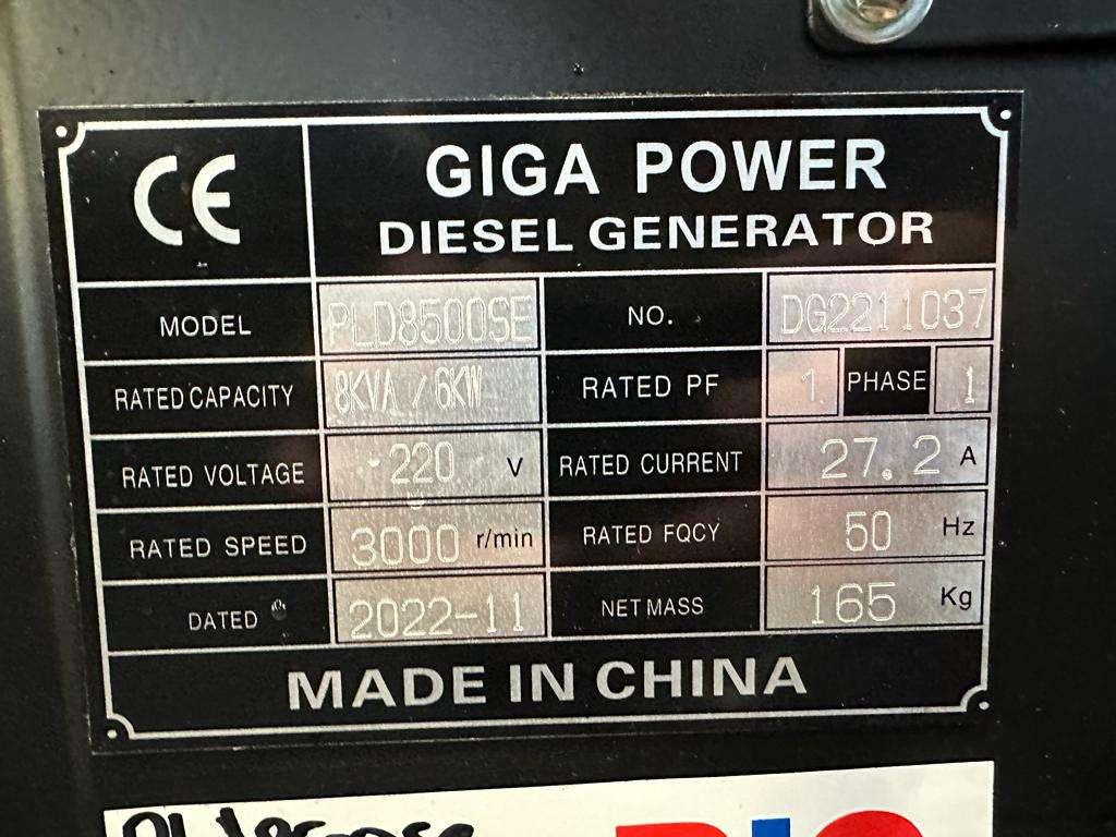 Giga Power PLD8500SE 8KVA silent set Photo 11
