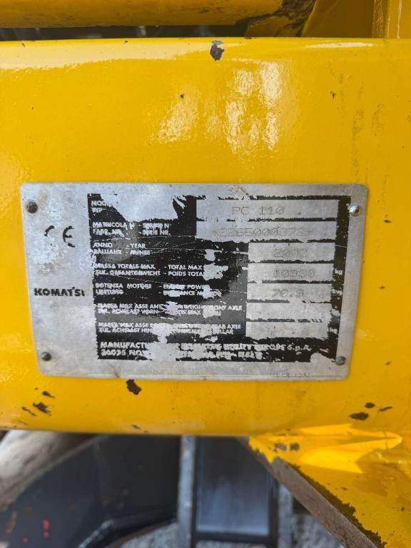 Komatsu PC110 R Photo 17