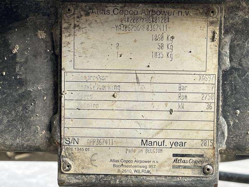 Atlas Copco XAS 97 DD Photo 5