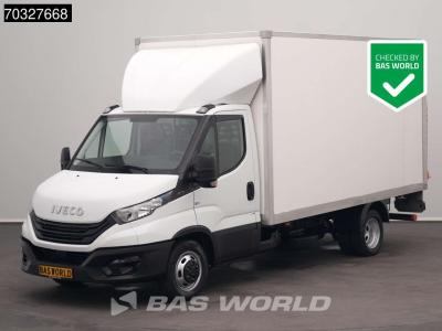 Iveco Daily 35C16 3.0L Laadklep Dubbellucht Bakwagen Airco Cruise Euro6 Meubelbak Koffer A/C Cruise contr sold by BAS World B.V.