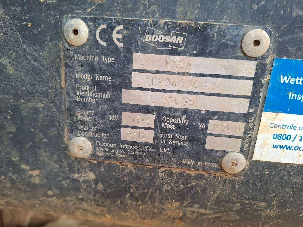 Doosan DX340LC-5 (Full Topcon 3D GPS) Photo 17