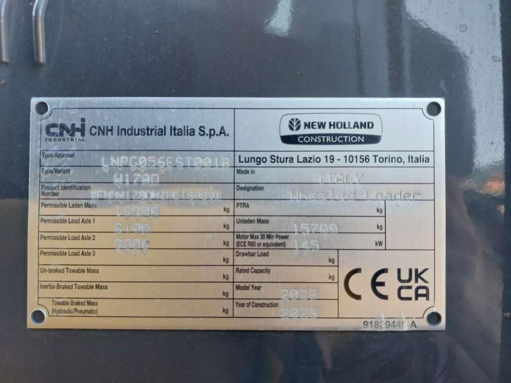 New Holland W170D Photo 13