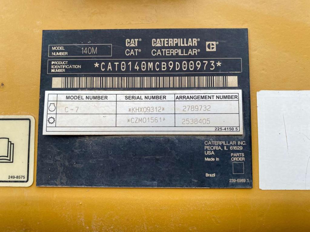 Caterpillar 140M Ripper + Pushblock Photo 22