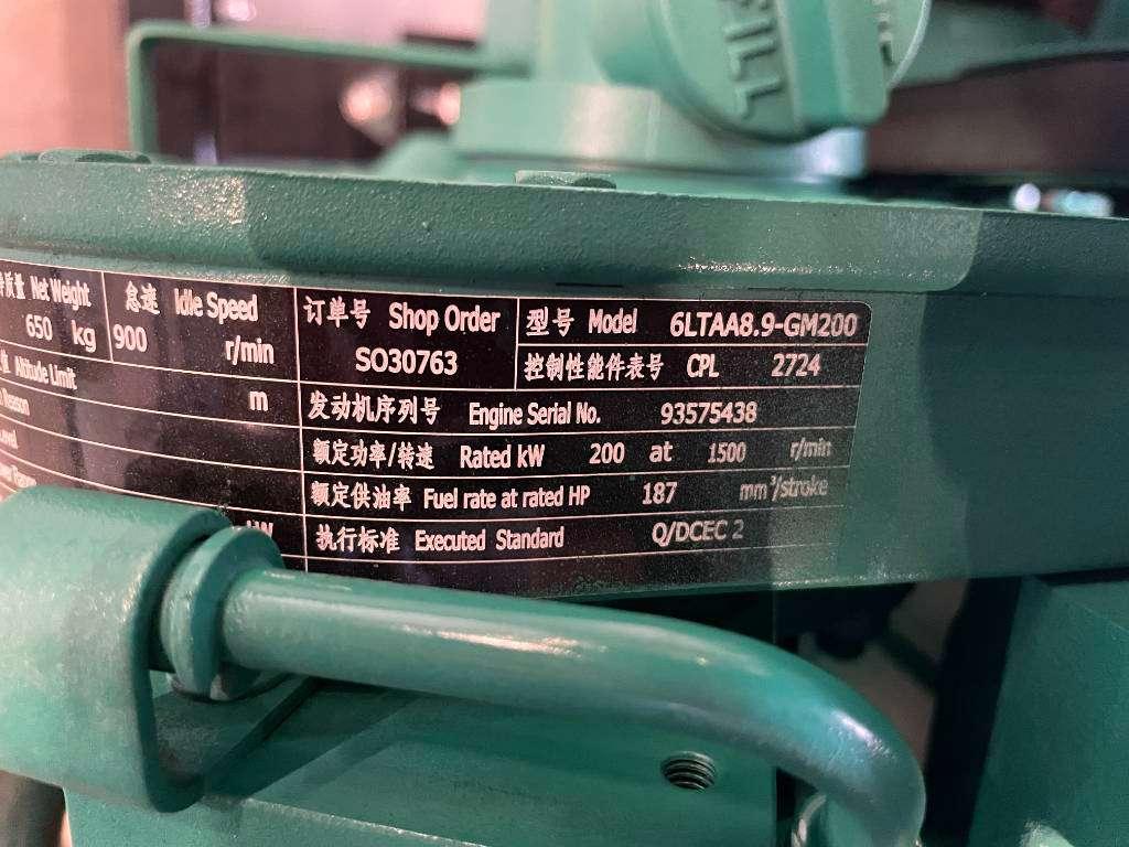 Cummins 6LTAA8.9-GM200 - 250 kVA Marine Genset - DPX-19754 Photo 11