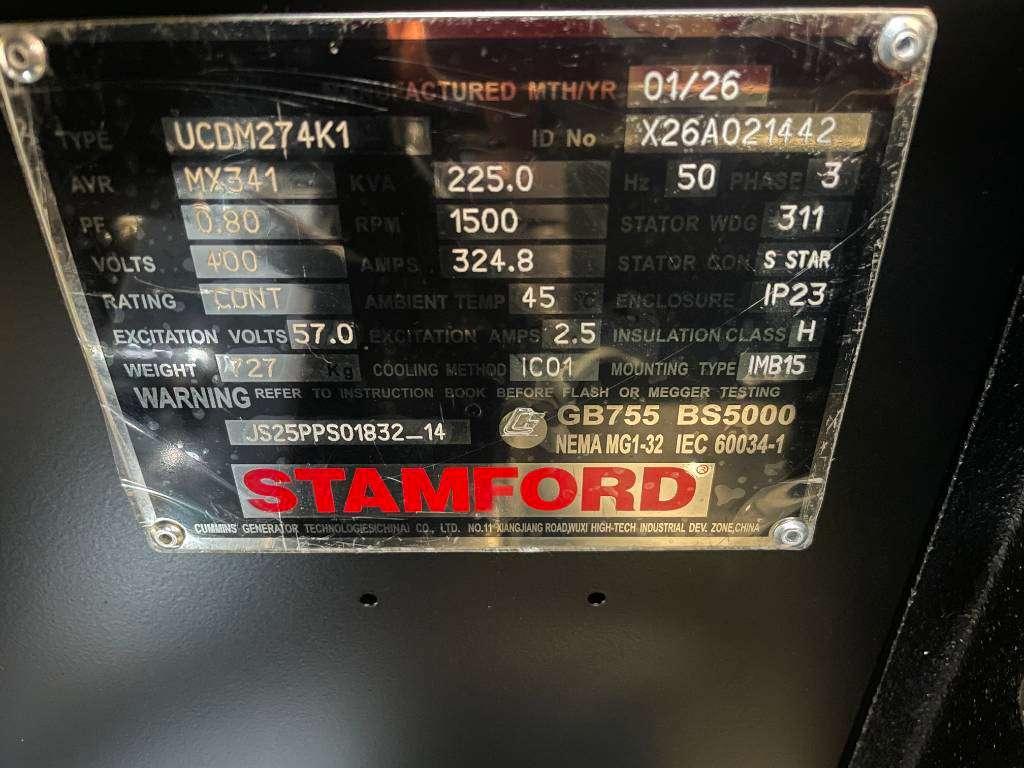 Cummins 6LTAA8.9-GM200 - 250 kVA Marine Genset - DPX-19754 Photo 14