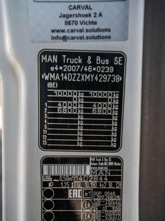 Man TGL 10.190 BL - CARVAL INBOUW Photo 19