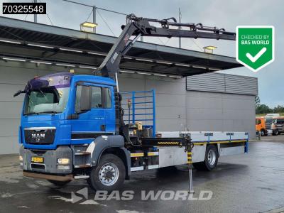 Man TGS 18.320 4X4 NL-Truck APK  HIAB 166-D5 DUO Kran Crane Manual Euro 4 sold by BAS World B.V.