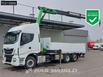 Iveco Stralis 510 6X2 Palfinger PK18002 Lift+steering axle 2500kg Ladebordwand Automatic Euro 6 sold by BAS World B.V.