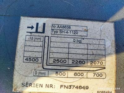 Jungheinrich DFG425 sold by Omeco Spa