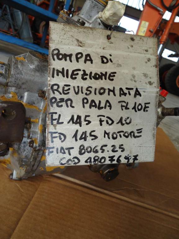 Engine injection pump for FL10E - FL145 - FD10 - FD145 - MOTORE FIAT 8065.25 - COD. 4807697 Photo 3