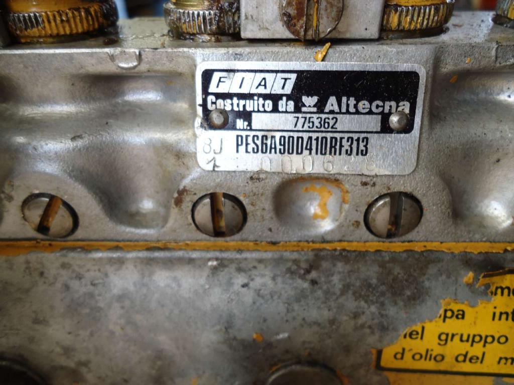 Engine injection pump for FL10E - FL145 - FD10 - FD145 - MOTORE FIAT 8065.25 - COD. 4807697 Photo 5