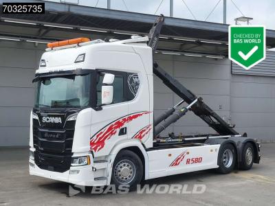 Scania R580 R 6X2 V8 Full Air 6x2*4 Lift+Steering Axle Euro 6 sold by BAS World B.V.