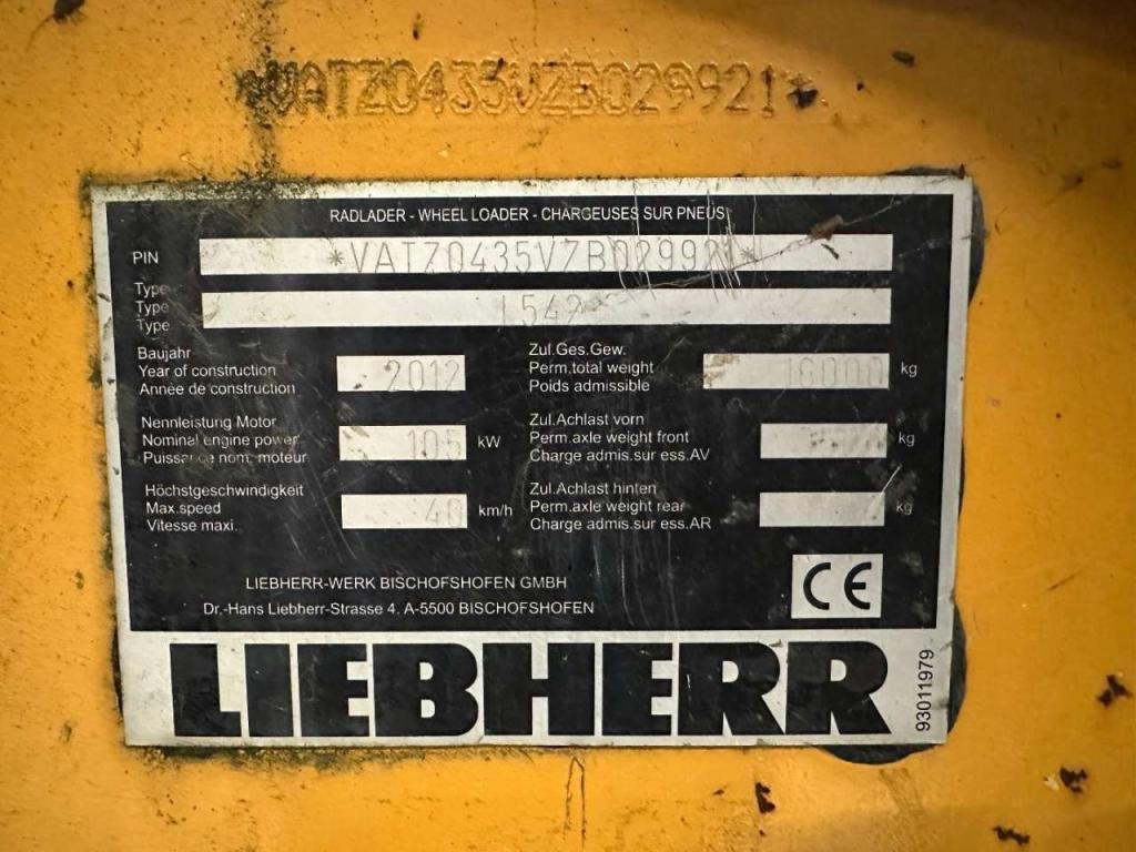 Liebherr L542 L 542 | Electric problem Photo 25