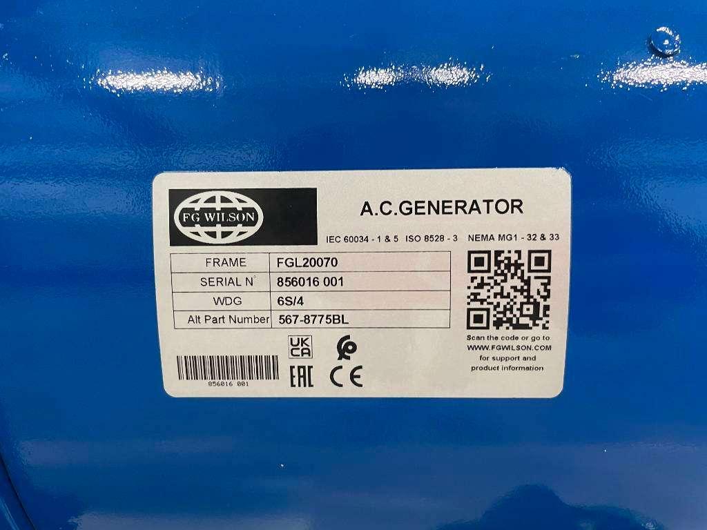 FG Wilson P55-3 - 55 kVA Open Genset - DPX-16005-O Photo 11