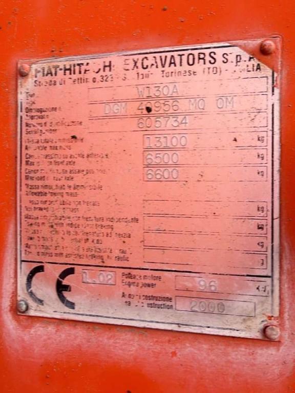 Fiat Hitachi W130A Photo 4