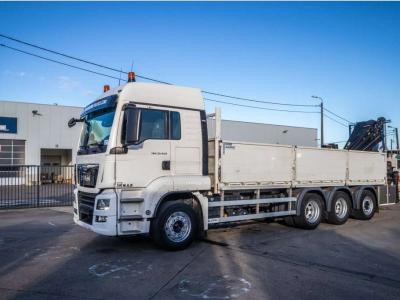 Man TGS 35.420 BL-8X4-4 +HIAB 188 E-2 sold by Braem NV