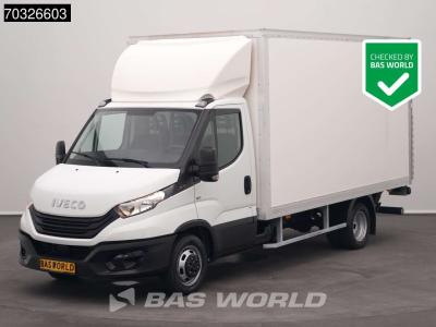 Iveco Daily 35C16 3.0L Laadklep Dubbellucht 160PK Bakwagen Airco Cruise Euro6 Meubelbak Koffer A/C Cruise sold by BAS World B.V.