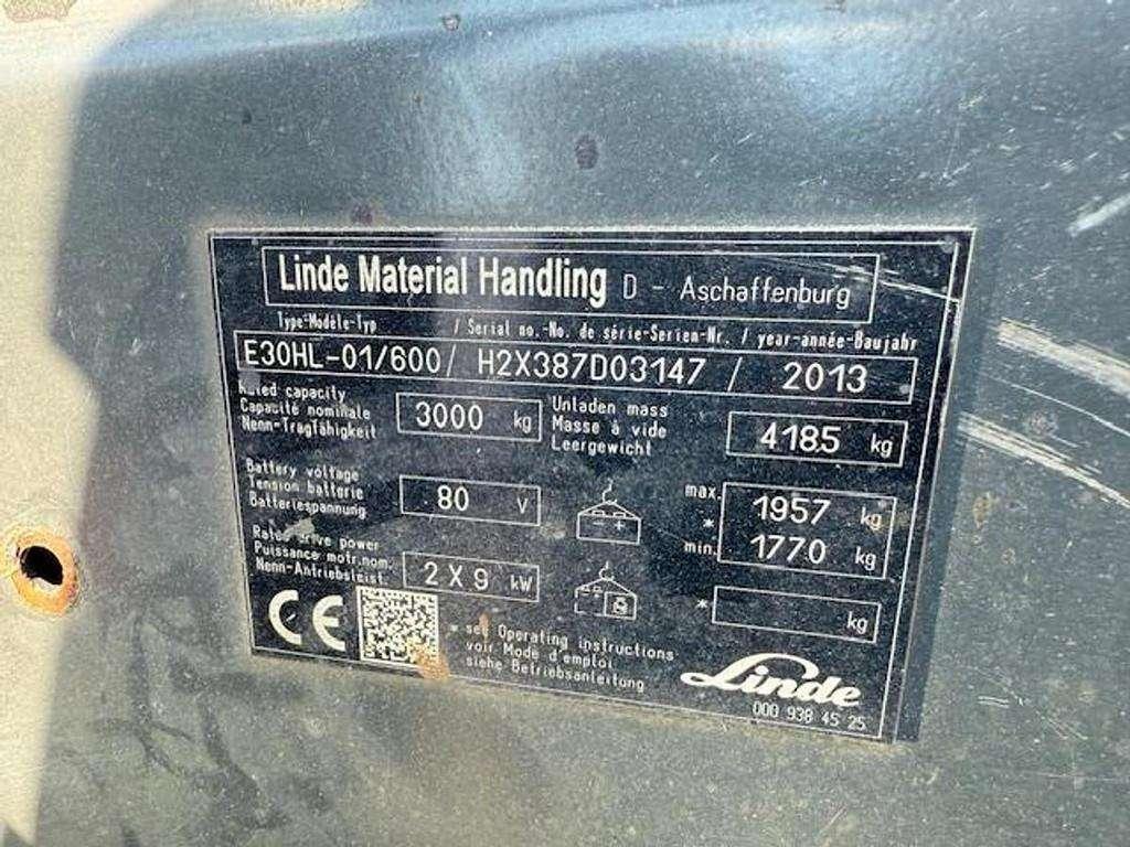 Linde E30 HL – 01/600 Photo 8