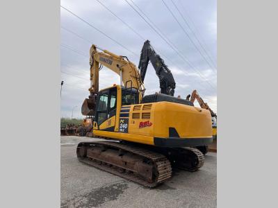 Komatsu PC240NLC-10 sold by Iveco Orecchia Spa