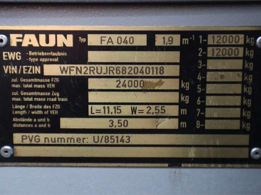 Faun ATF40G-2 Dutch Registration Photo 7