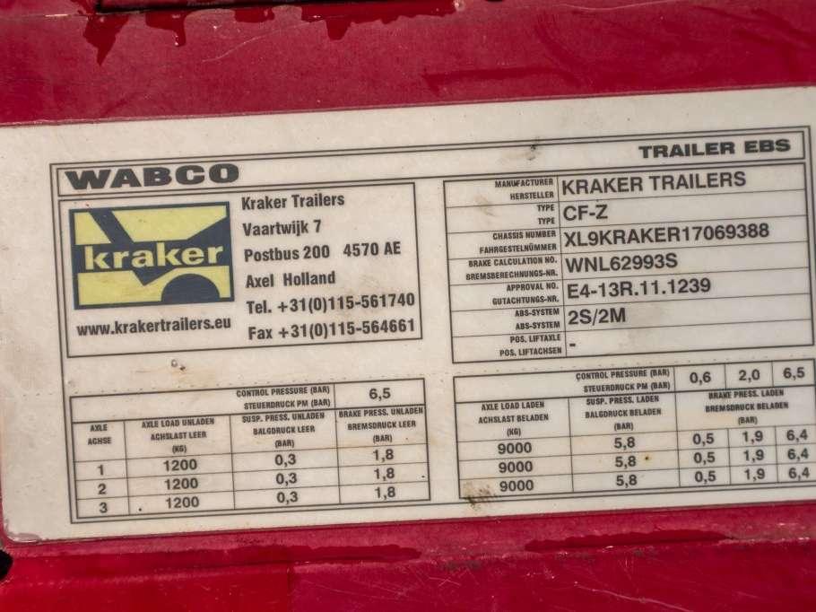 Kraker WALKING FLOOR CF 200-92 m3 Photo 13