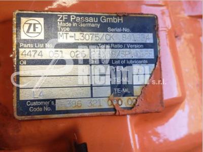 Rear axle for ZF MT-L 3075 CK sold by PRV Ricambi Srl
