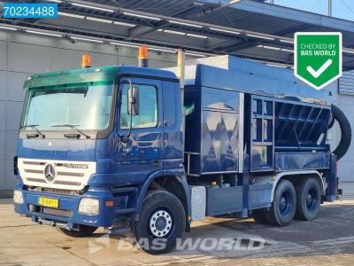 Mercedes Actros 2636 6X4 NL-Truck Reschwitzer Saugbagger Big-Axle  Euro 3 sold by BAS World B.V.
