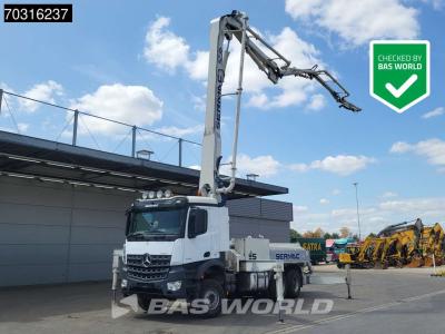 Mercedes-Benz Arocs 3342 6X4 SERMAC 5Z36 Concrete Pump Full Steel Euro 6 sold by BAS World B.V.