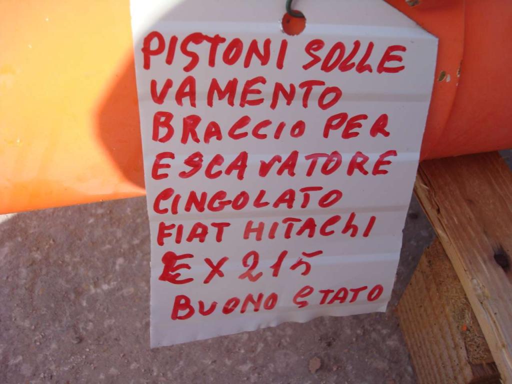 Lifting piston for Fiat Hitachi EX 215 Photo 5
