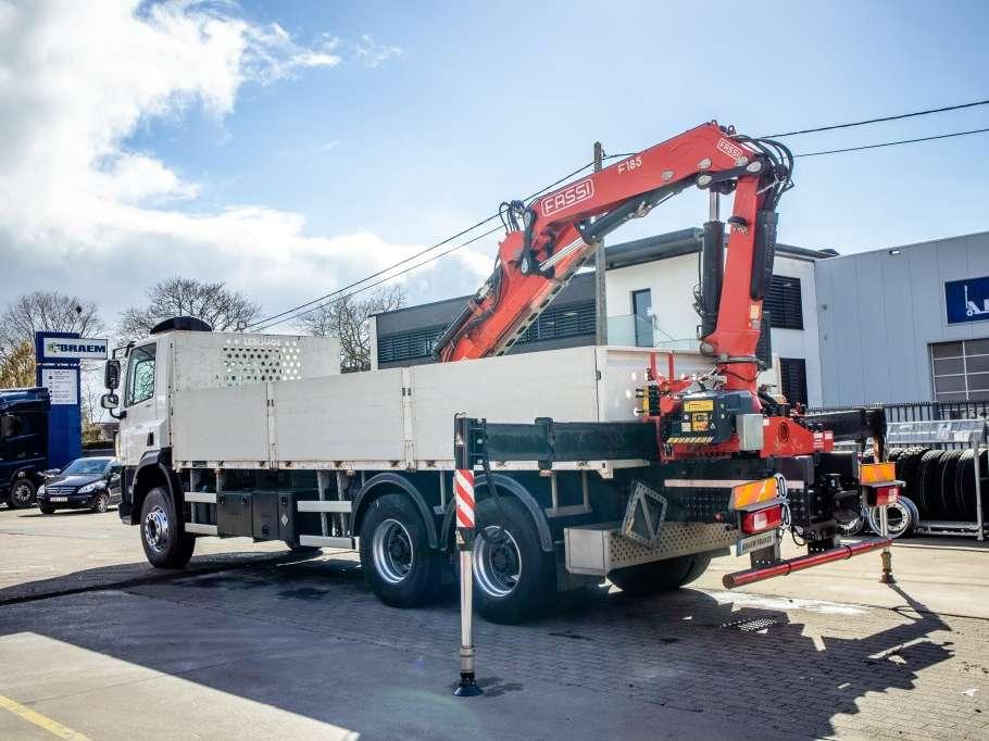 Daf CF 450-6X4+FASSI18T/M(3EXT)-78500KM Photo 6