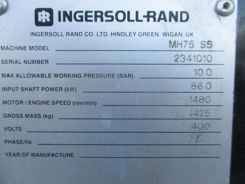Ingersoll Rand MH 75 SS Photo 10