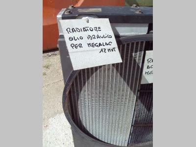 Hydraulic oil cooler for Mecalac 12MXT sold by OLM 90 Srl