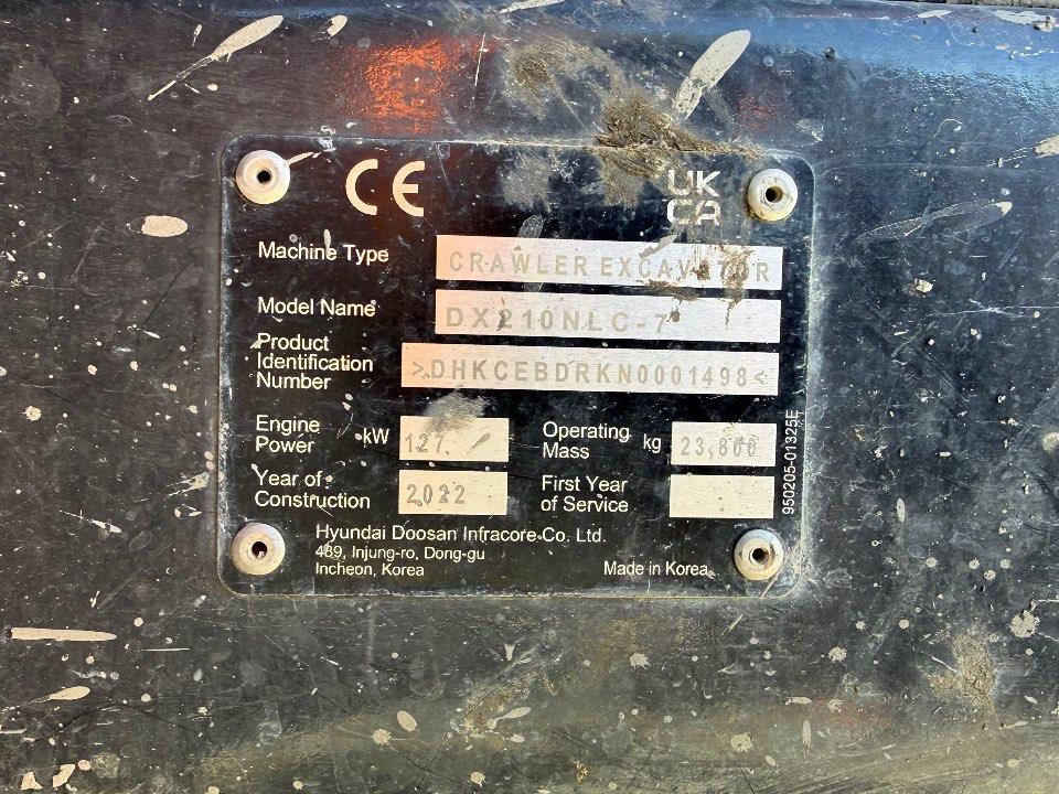 Doosan DX210 NLC Photo 11