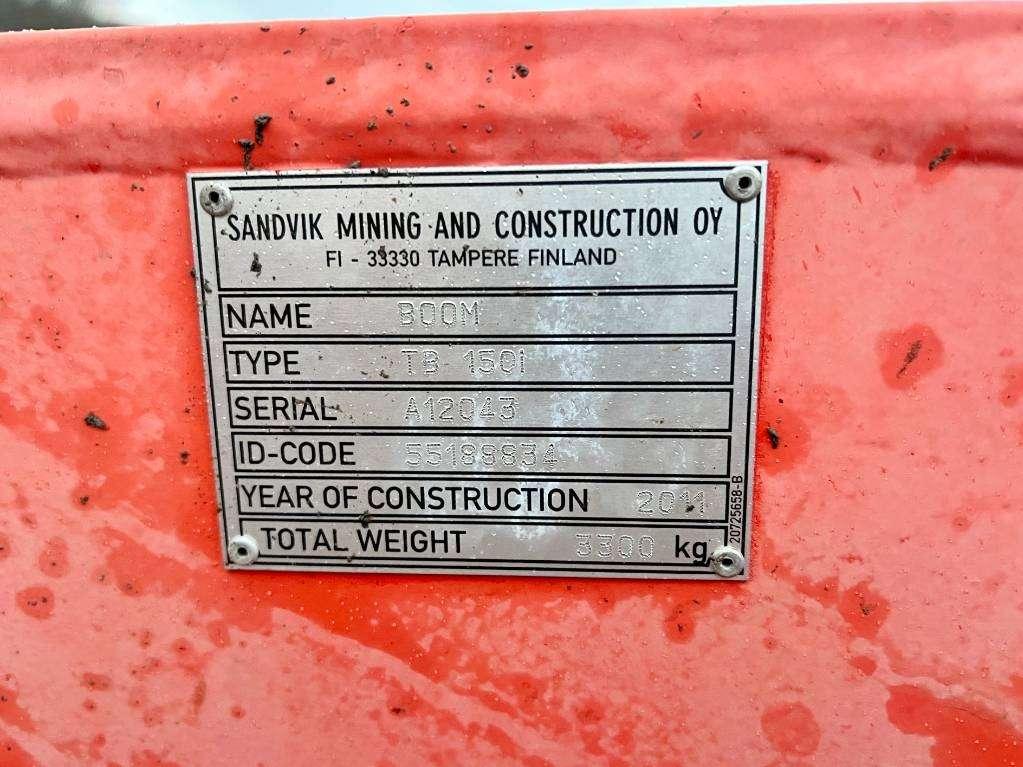 Sandvik DT1130i Drill Rig - Excellent Working Condition Photo 19