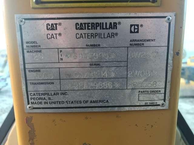 Caterpillar 12G Photo 7