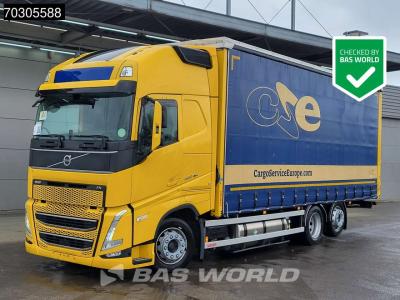 Volvo FH 460 6X2 Curtainsider LNG Engine Sliding roof I-Park cool VEB+ Euro 6 sold by BAS World B.V.