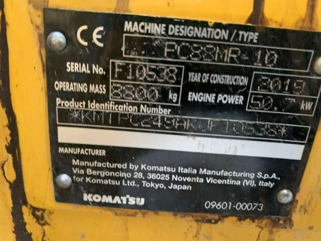 Komatsu PC88MR-10 Photo 2