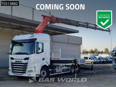 Daf XF 480 6X2 COMING SOON! NEW Palfinger PK41002 EH Crane Lift+steering axle Euro 6 sold by BAS World B.V.