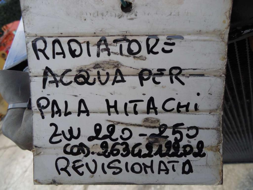 Water radiator for Hitachi ZW220-ZW250 Photo 7